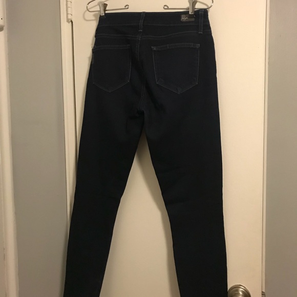 Dark Wash Paige Skinny Jeans - Picture 5 of 7